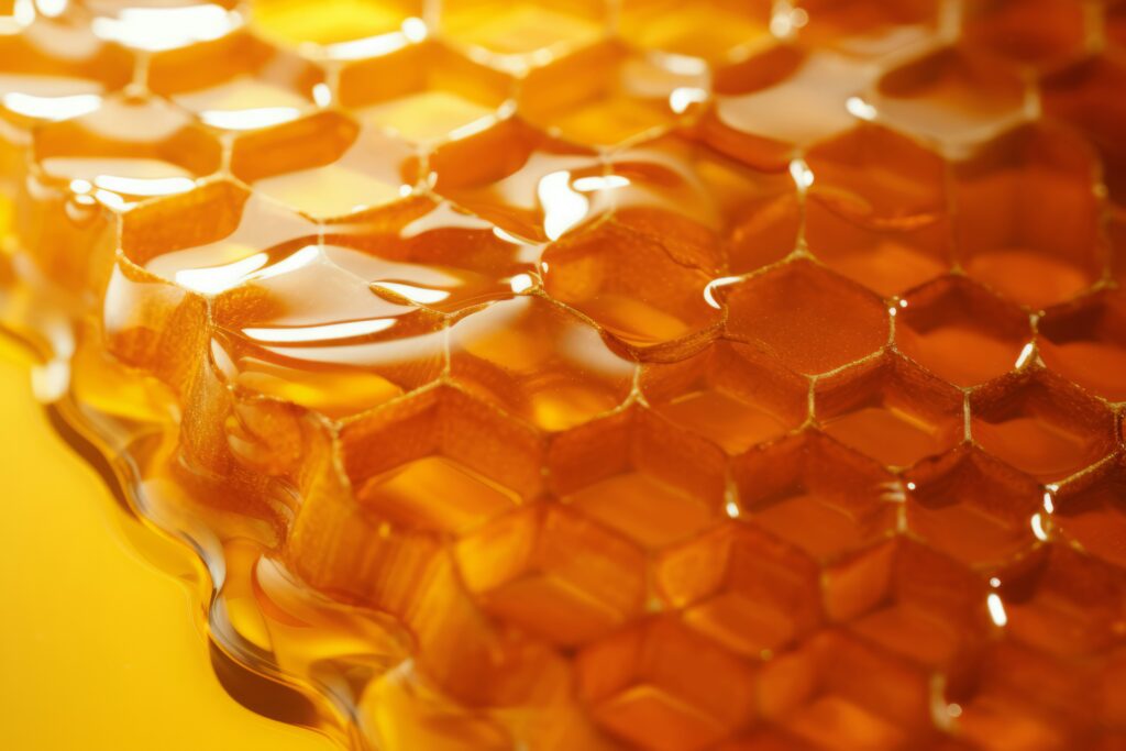 This image has an empty alt attribute; its file name is PierpontsApHoneycomb-1024x683.jpg